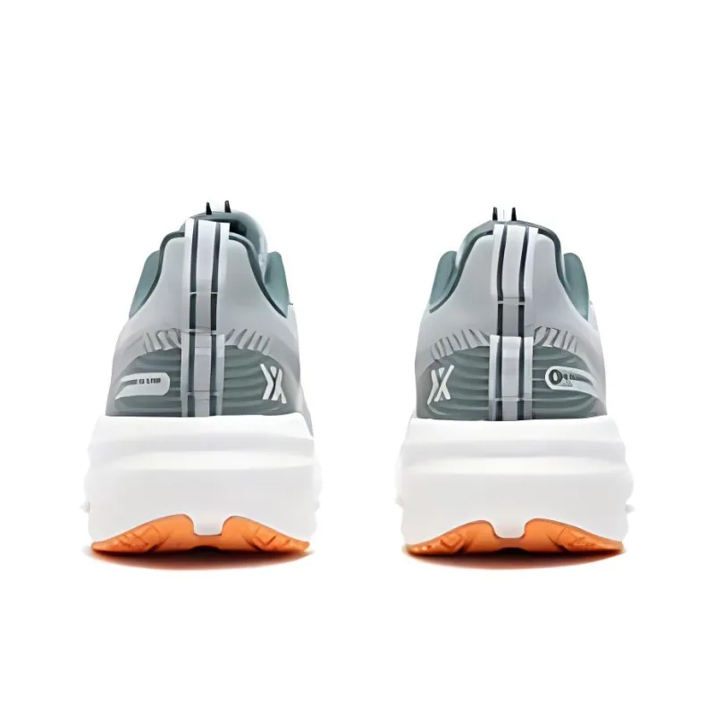 361° Cushioning Low Top Running Shoes Men's Gray Green-2