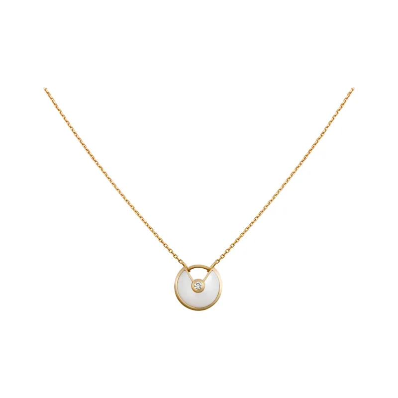 CARTIER Amulette De Cartier Collection 18K Gold Necklaces Women's Gold-0