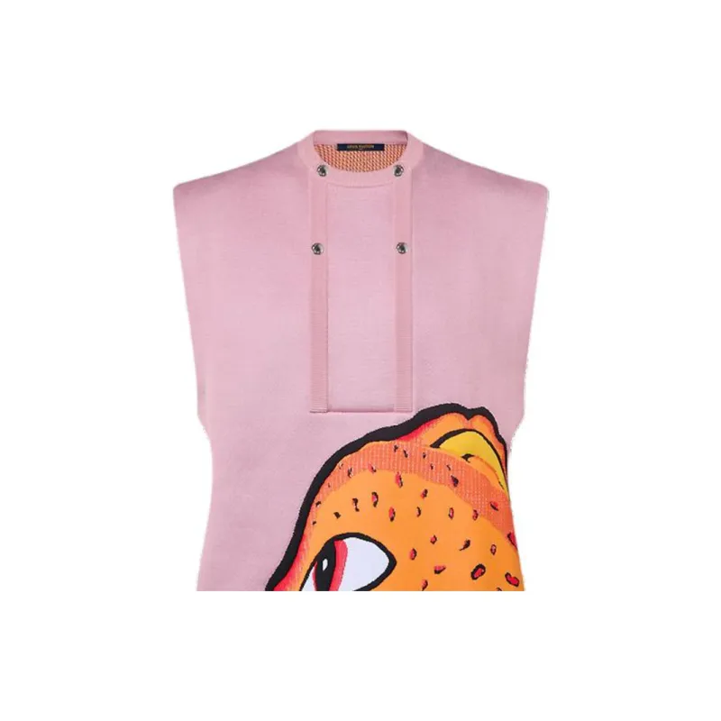 LOUIS VUITTON Sleeveless Leopard Pullover-1