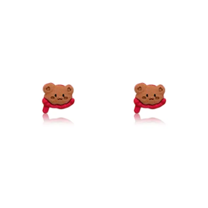 GIFU S925 Silver Stud Stud Earrings Women's-0