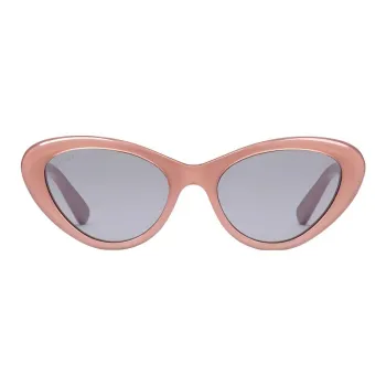 GUCCI Cat Eye Frame Sunglasses Pink/Solid Grey