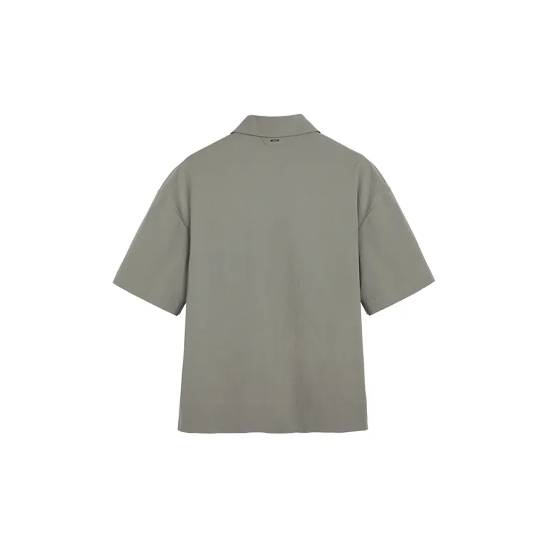 Osens Polo Shirt Men's Driftwood Gray-2