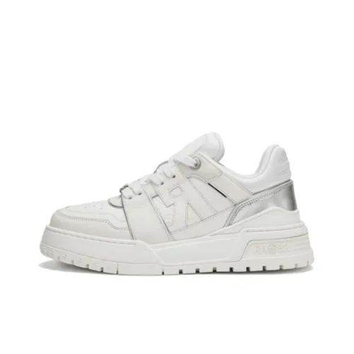 RARE RICH MAX Collection Low Top Skateboard Shoes Men's White