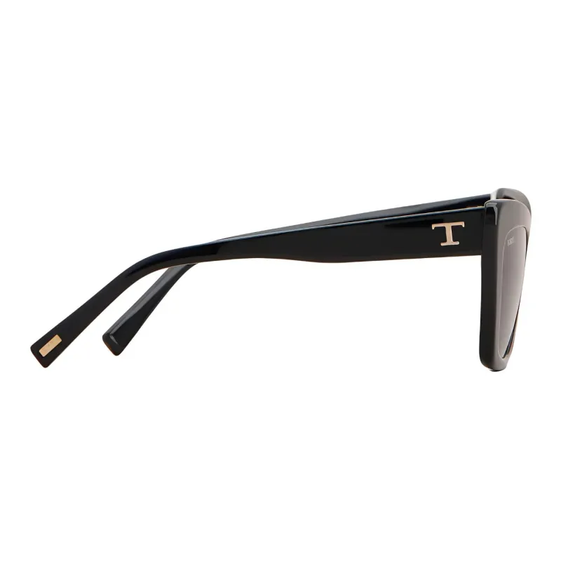 TOD'S Acetate Cat Eye Sunglasses Women's Black-2