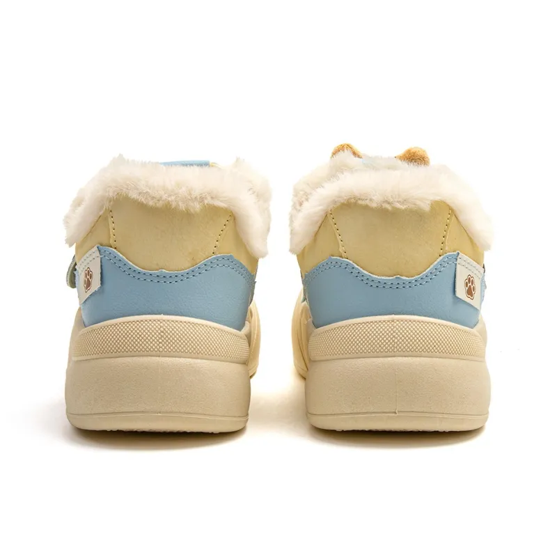STAE Warm Lightweight Support Height Increasing Low-Top Casual Shoes Women's-22