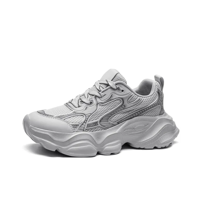 OFFER AITR Anti Slip And Wear Resistant Height Increasing Low Top Chunky Sneakers Men's-13