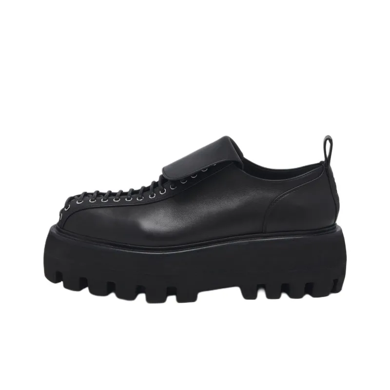 Alexander McQueen Sofa Low Top Casual Shoes 7cm Men's Black-0