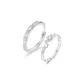 Love Frequency Couple Rings