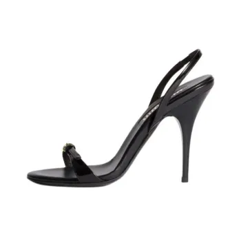MIU MIU Strap Sandals 10.5cm Women's Black