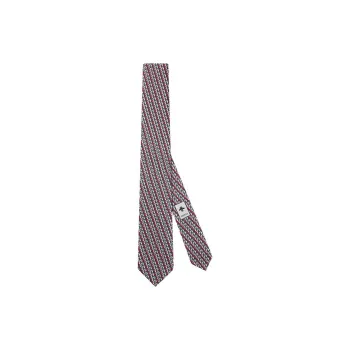 GUCCI Valigeria print Silk Tie