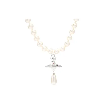 Vivienne Westwood Choker One Row Pearl Drop