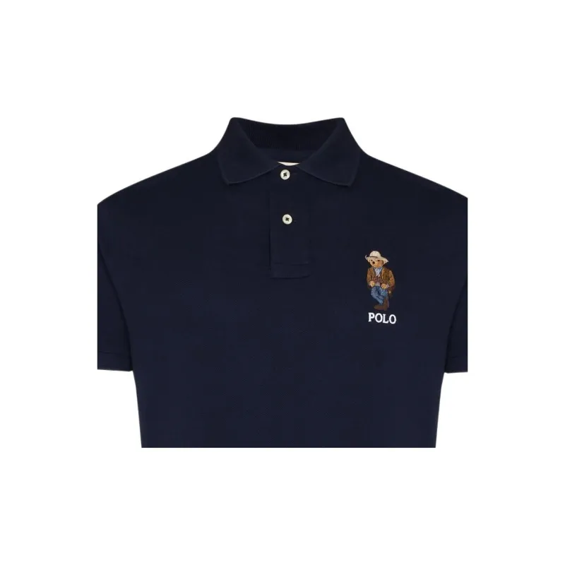 Polo Ralph Lauren SS22 Polo Shirt Men's Dark Blue-3