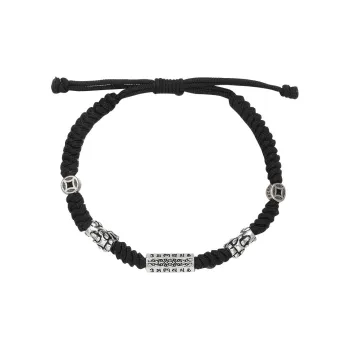 OWNCOOL S925 Silver Rope Bracelets Unisex