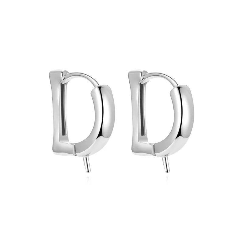 Tkb Sterling Silver Earrings Unisex-1