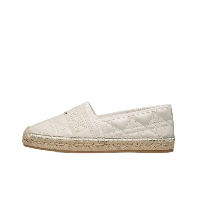 DIOR Granville Espadrilles Women's White-0