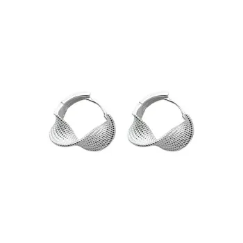 Heart Grass S925 Silver Earrings Women's