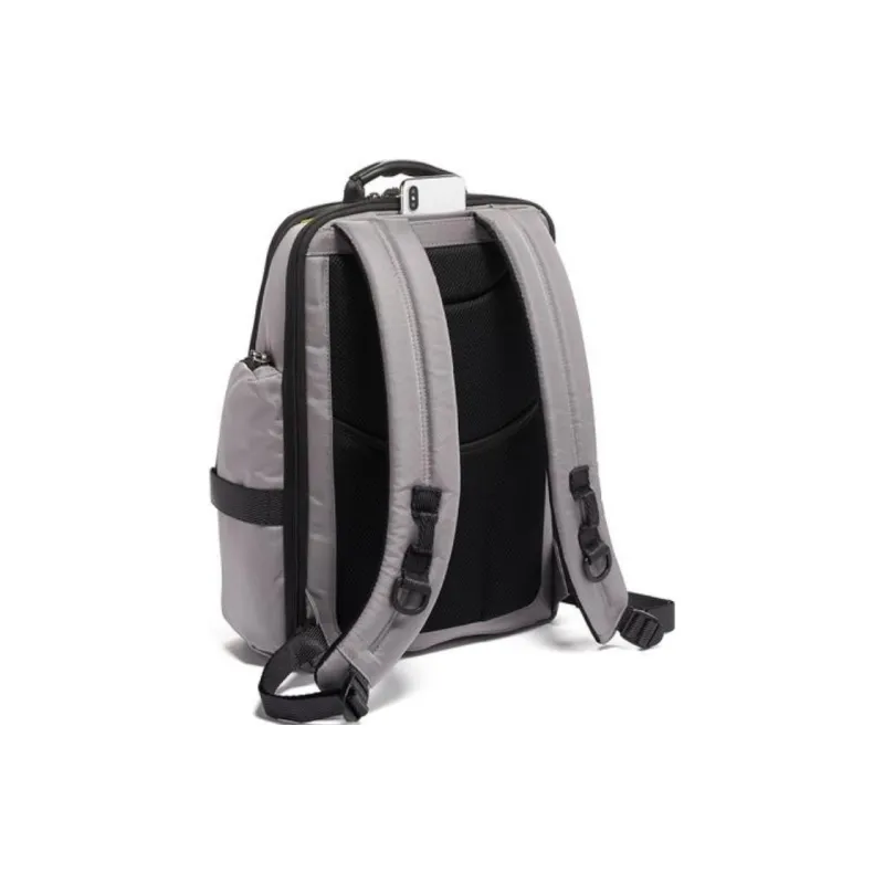 TUMI Alpha Bravo Nylon Backpack Unisex Gray-3