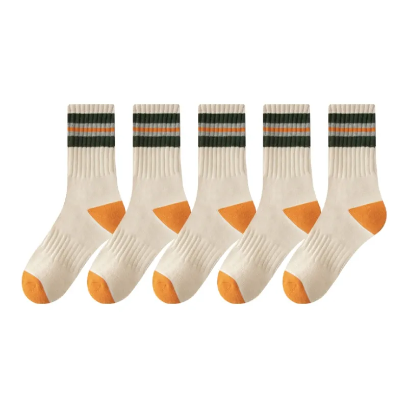 Miguel Mid Calf Socks Men's Combo Set-10