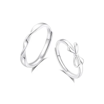 ZOKS S999 Fine Silver Rings Unisex