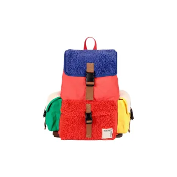 BOBO CHOSES Organic Cotton Backpack Women's Red & Multicolor