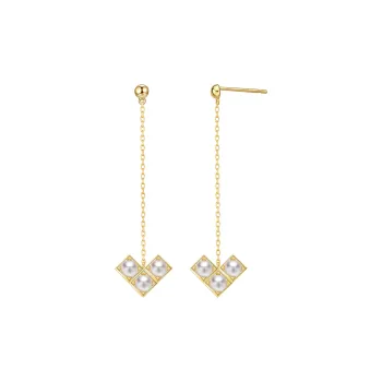 ME LUXE Saltwater Pearl Earrings Women's