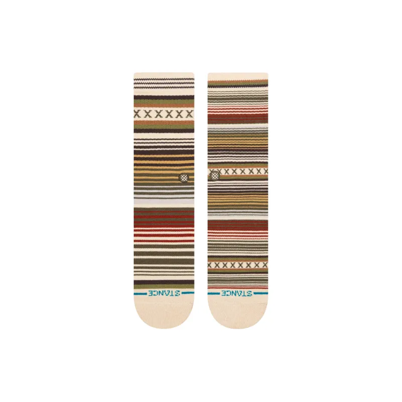 Stance Mid Calf Socks Unisex 1 Pack Light Blue-6