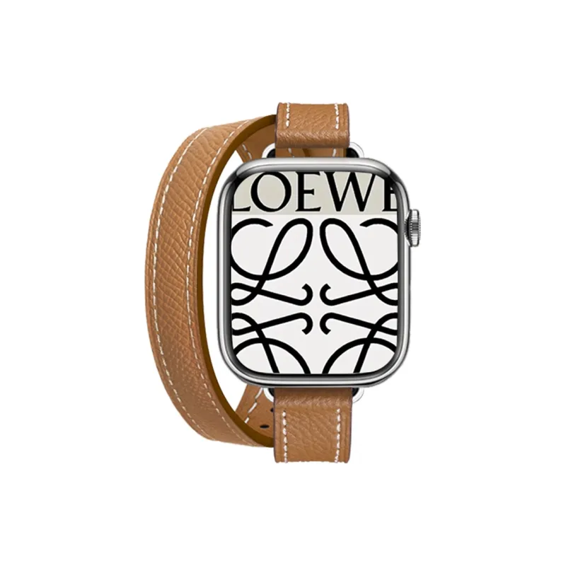 Xuanren Apple Compatibility Watch Band 38 49mm Genuine Leather Material-14