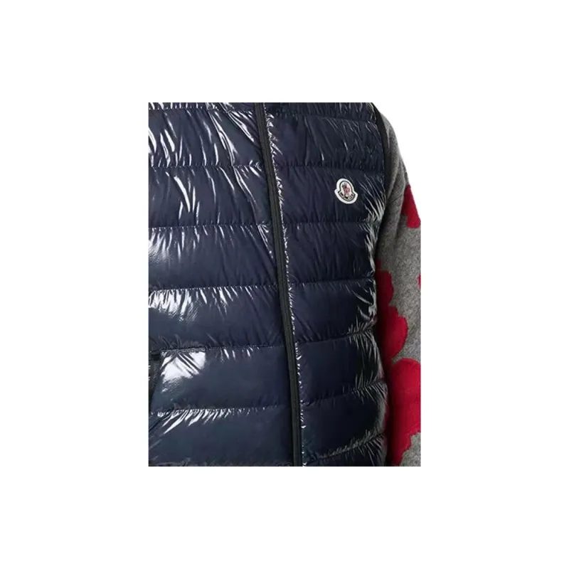 Moncler Vests Men Dark Blue-4