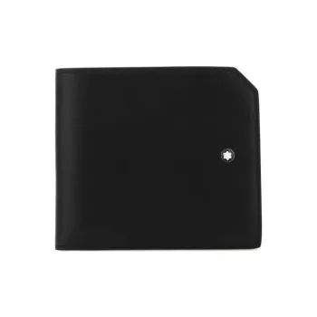 MONTBLANC Leather Wallet Men's Black