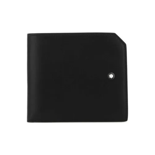 MONTBLANC Leather Wallet Men's Black