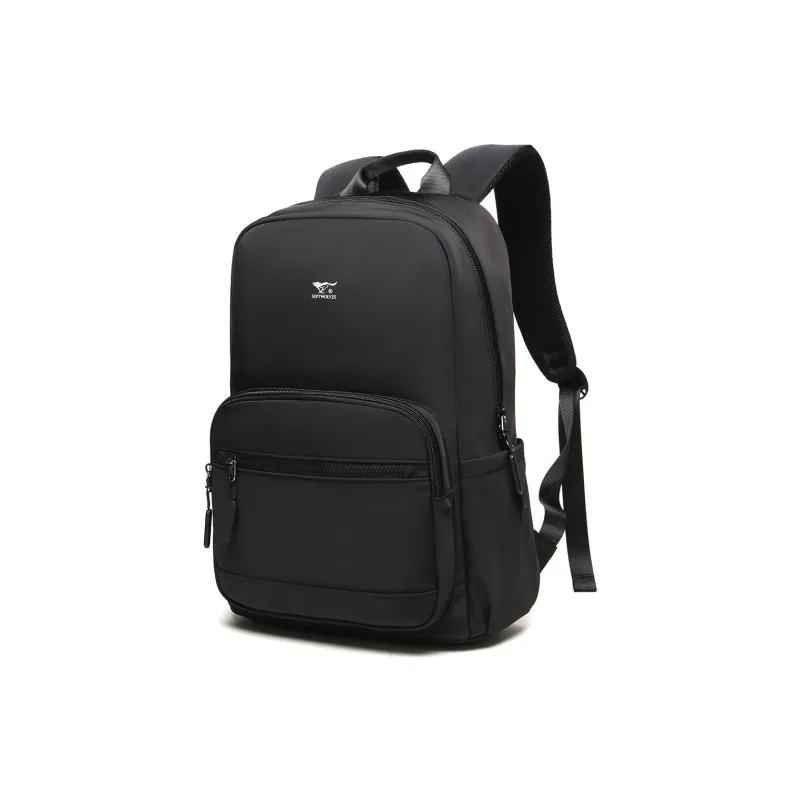 SEPTWOLVES Fabric Backpack Men's Black-1