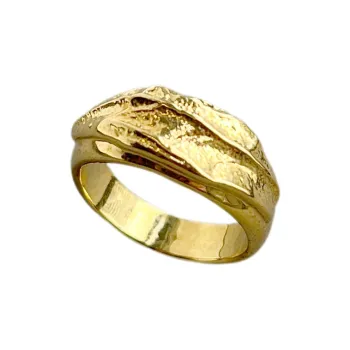 Sundanese Gold Plated Copper Rings Women's