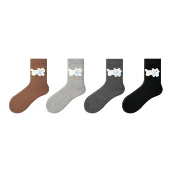 Primeet Mid Calf Socks Women's 4 Pack
