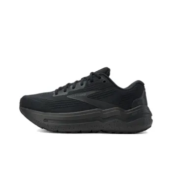Brooks Anti Slip Wear Resistant Low Top Casual Running Shoes Men's Black