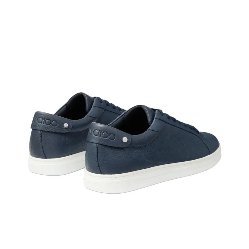 Jimmy Choo Rome Low Top Skateboard Shoes Men's Blue-3