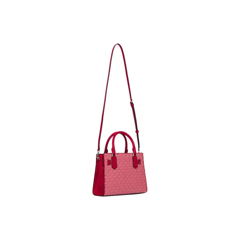 MICHAEL KORS Coated Canvas Shoulder Bag, Crossbody Bag, Handbag Small Size Women's Vermilion-1