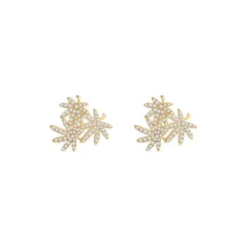 KEYS VIA Copper Alloy Earrings Women's