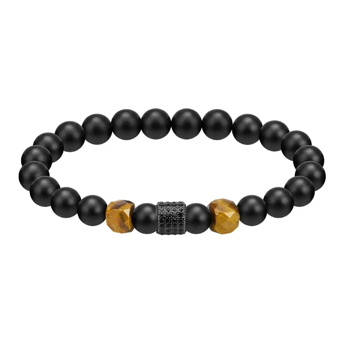 MUSTKOO Tiger's Eye Stone Bracelets Unisex-2
