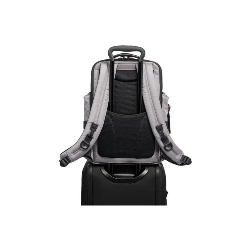 TUMI Alpha Bravo Nylon Backpack Unisex Gray-4