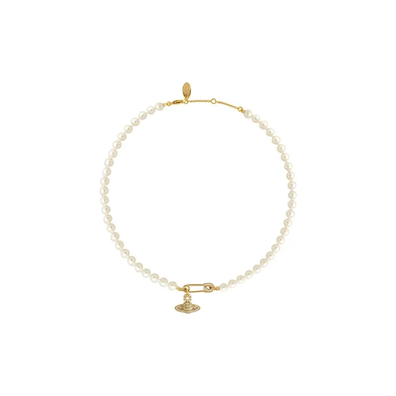 Vivienne Westwood Lucrece Pearl Necklace-0