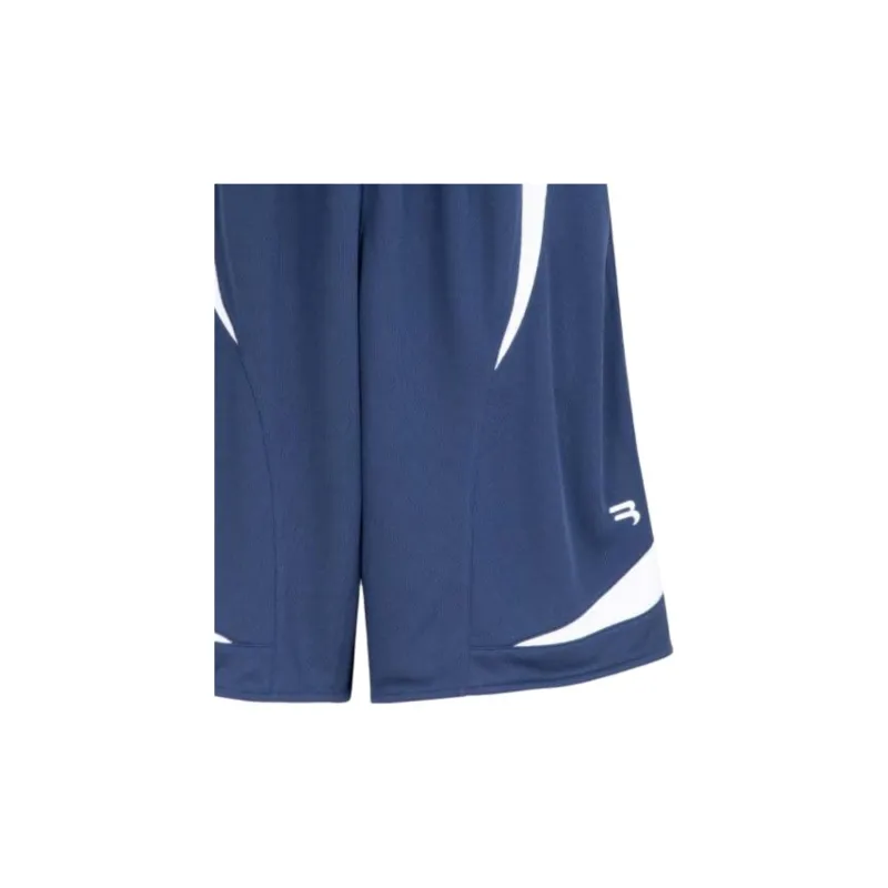 Balenciaga Casual Shorts Loose Fit Men's Blue-4