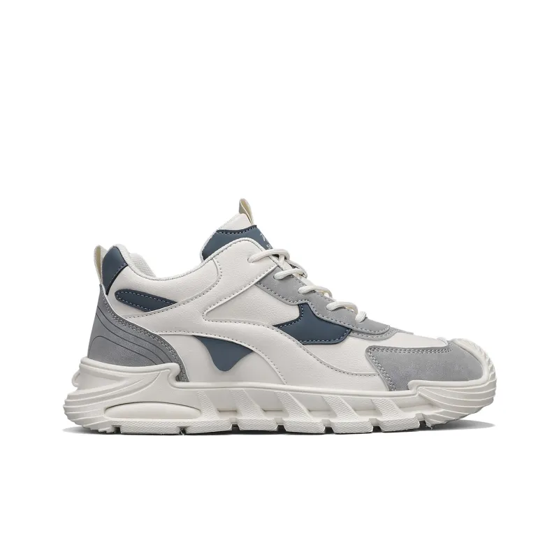 Binary Low Top Casual Shoes Men's Beige Gray-1
