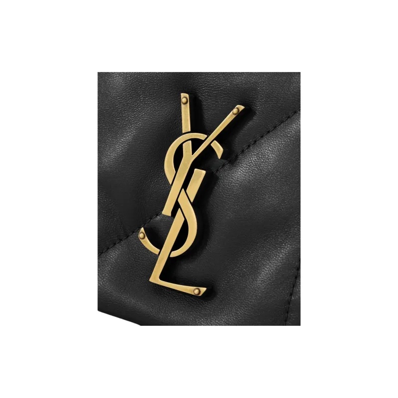 SAINT LAURENT Jamie Sheepskin Handbag Shoulder Bag Medium Size Women's Black-6