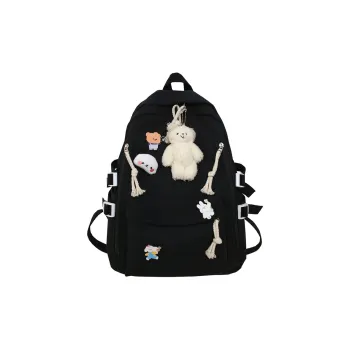 Meow In The Grass Nylon Backpack Regular Unisex Multicolor