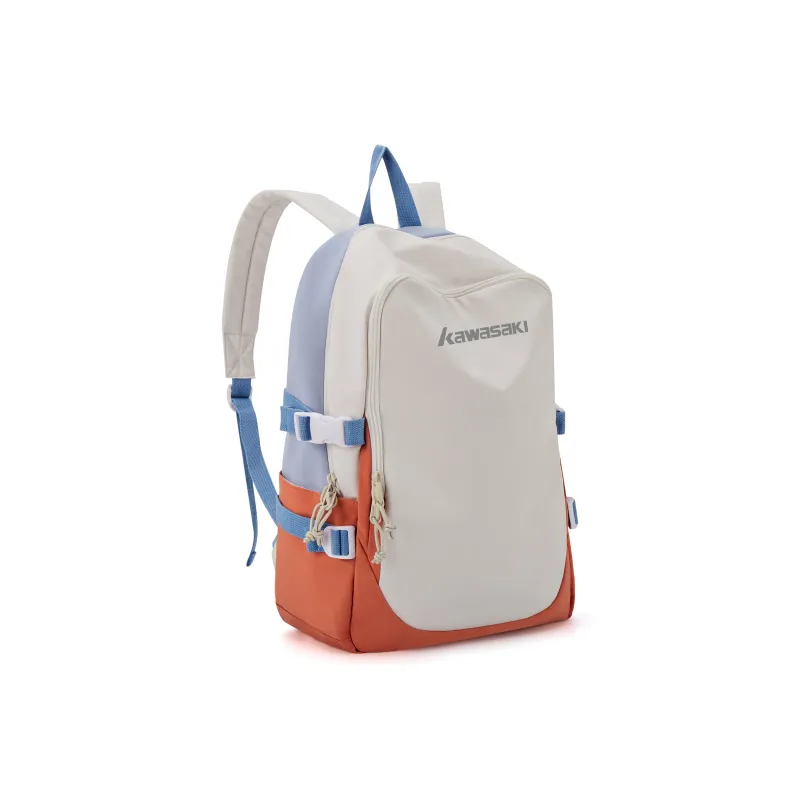 Kawasaki Fabric Backpack Laptop Bag Regular Unisex Multicolor-8