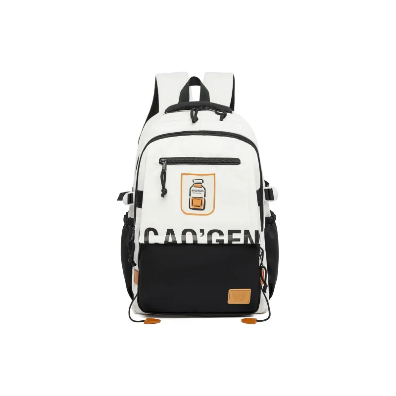 Yalu Oxford Backpack Regular Women's Black/Green/Red/Khaki/Orange-4
