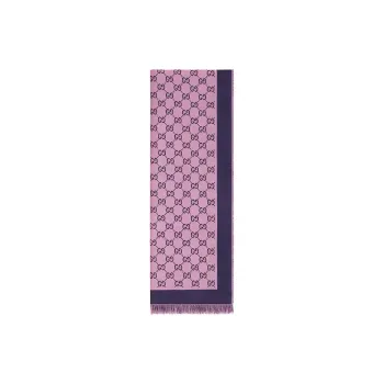 GUCCI Shawls Women's Blue Pink