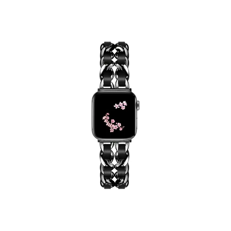 IWabcertoo Apple Compatibility Watch Band Genuine Leather Material-2