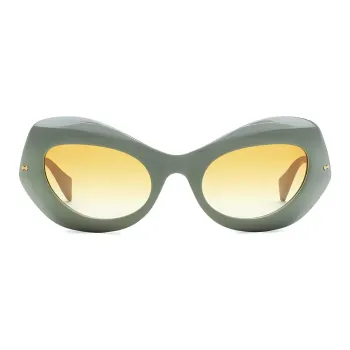 GUCCI Oval Frame Sunglasses
