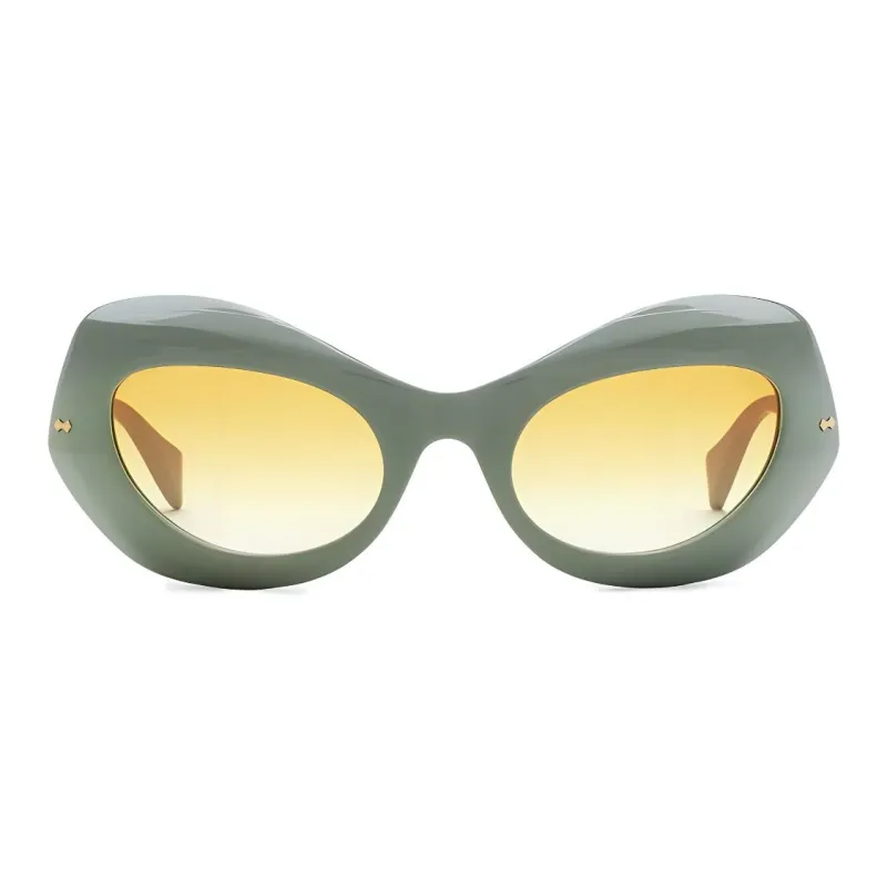 GUCCI Oval Frame Sunglasses-0